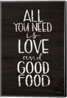 Good Food Fine Art Print