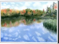 Lake Scape II Fine Art Print
