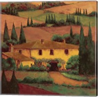 Tuscany Villa Fine Art Print