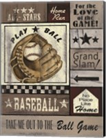 Baseball All Stars Fine Art Print