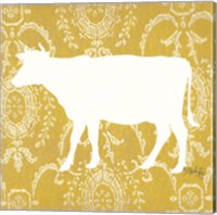 Cow Silhouette Fine Art Print