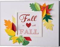Fall In Love With Fall 1 Fine Art Print