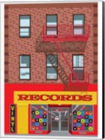 Vinyl Records Fine Art Print