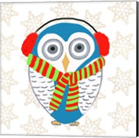 Christmas Owl II Fine Art Print