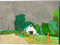 Rainy Season on the Farm Fine Art Print