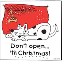 Don't Open til Christmas I Fine Art Print