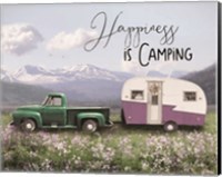 Spring Camping I Fine Art Print