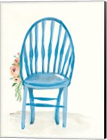 Floral Chair II Fine Art Print