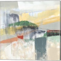 Abstracted Mountainscape IV Fine Art Print