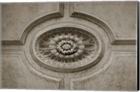 Architecture Detail in Sepia VII Fine Art Print