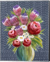 Bashful Bouquet I Fine Art Print