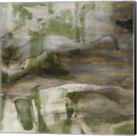 Surface in Green II Fine Art Print