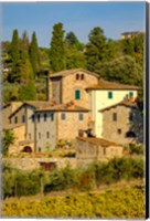 Italy, Florence, Winery, Villa Fine Art Print