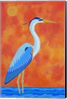 Blue Heron Fine Art Print