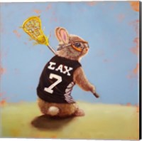 Lax Bunny Fine Art Print