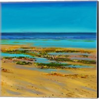 Coastal Colour Strip III Fine Art Print