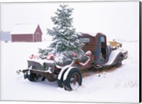 Christmas Truck Fine Art Print