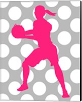 Basketball Girl Fine Art Print