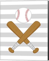 Baseball Stripes Fine Art Print
