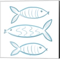 3 Fish Fine Art Print