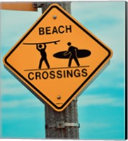 Beach Crossing Fine Art Print