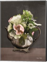Vintage Floral Tea Pot Fine Art Print