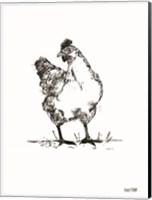 Farmhouse Chicken Fine Art Print