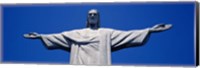 Low Angle View Of The Christ The Redeemer Statue, Rio De Janeiro, Brazil Fine Art Print