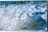 Foam Splashes In The Sea Fine Art Print