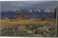 Barn In Grand Teton National Park, Wyoming Fine Art Print