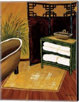 Bamboo Bath Fine Art Print