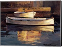 Barcas al Atardecer Fine Art Print