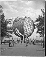 1964 New York World's Fair Unisphere Flushing Meadows NY Fine Art Print