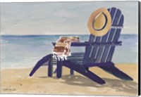 Beach Chairs 2 Fine Art Print