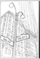 NY Intersection I Fine Art Print