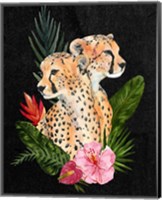 Cheetah Bouquet II Fine Art Print