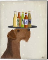 Airdale Beer Lover Fine Art Print