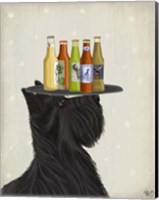 Scottish Terrier Beer Lover Fine Art Print