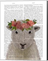 Sheep Bohemian 1 Book Print Fine Art Print
