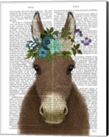 Donkey Bohemian 3 Book Print Fine Art Print
