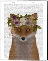 Fox Bohemian Book Print Fine Art Print