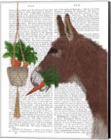 Donkey Lunch Book Print Fine Art Print
