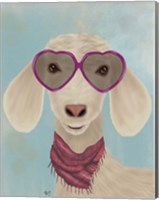 Goat Heart Glasses Fine Art Print