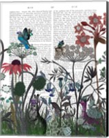 Wildflower Bloom, Rabbit Book Print Fine Art Print