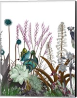 Wildflower Bloom, Snail Bird Fine Art Print
