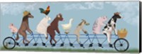 Tandem Farm Animals Fine Art Print