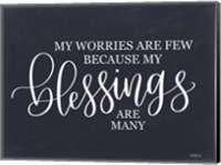 My Blessings are Many II Fine Art Print