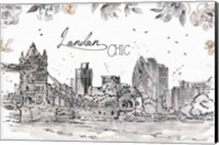 Skyline Sketches IV Fine Art Print