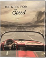 The Need for Speed Fine Art Print