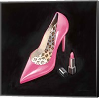 The Pink Shoe II Crop Fine Art Print